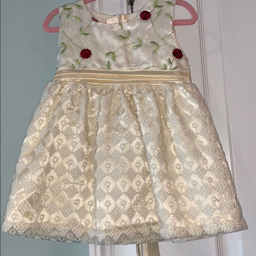 Cream colored dress